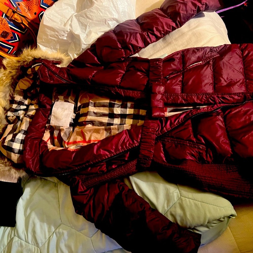 I am selling a Burberry full length jacket for a child. Child size 9-11 year old